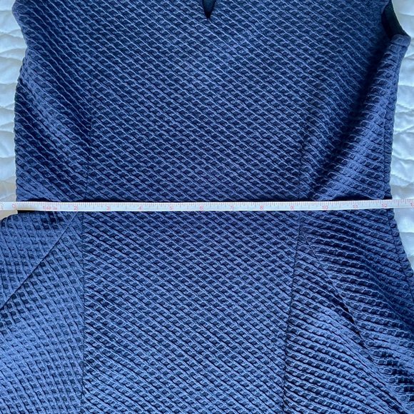 Blue Rain Fit & Flare Cap Sleeve Dress - Picture 6 of 6